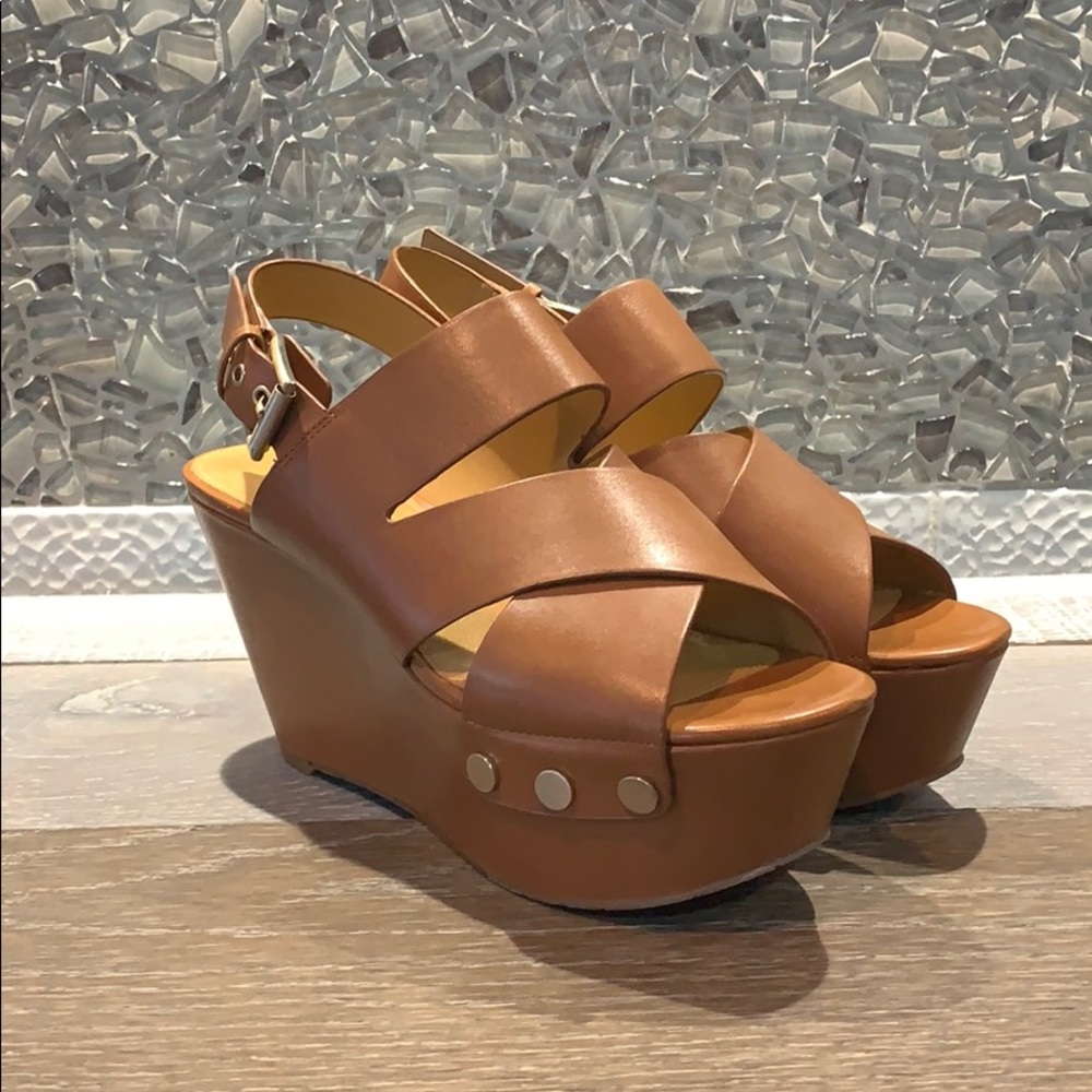 MOVING SALE! Marc Fisher Platform Wedge Sandal
